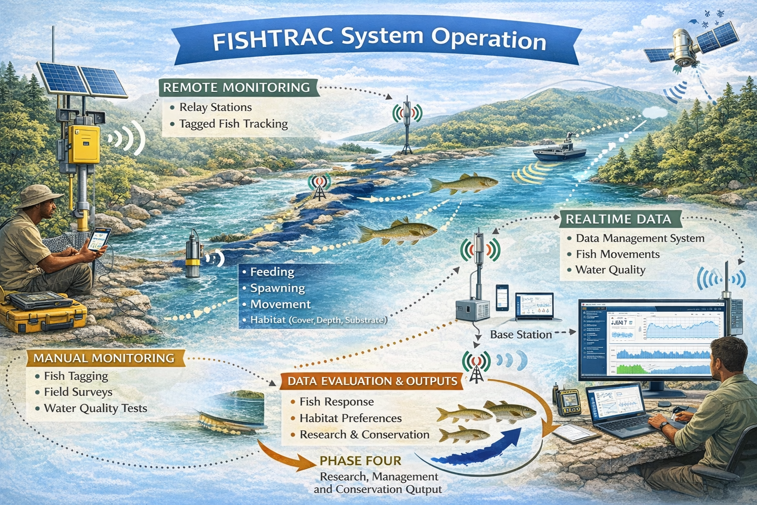 FISHTRAC System Operation